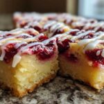 Frosted Cranberry Shortbread Bars
