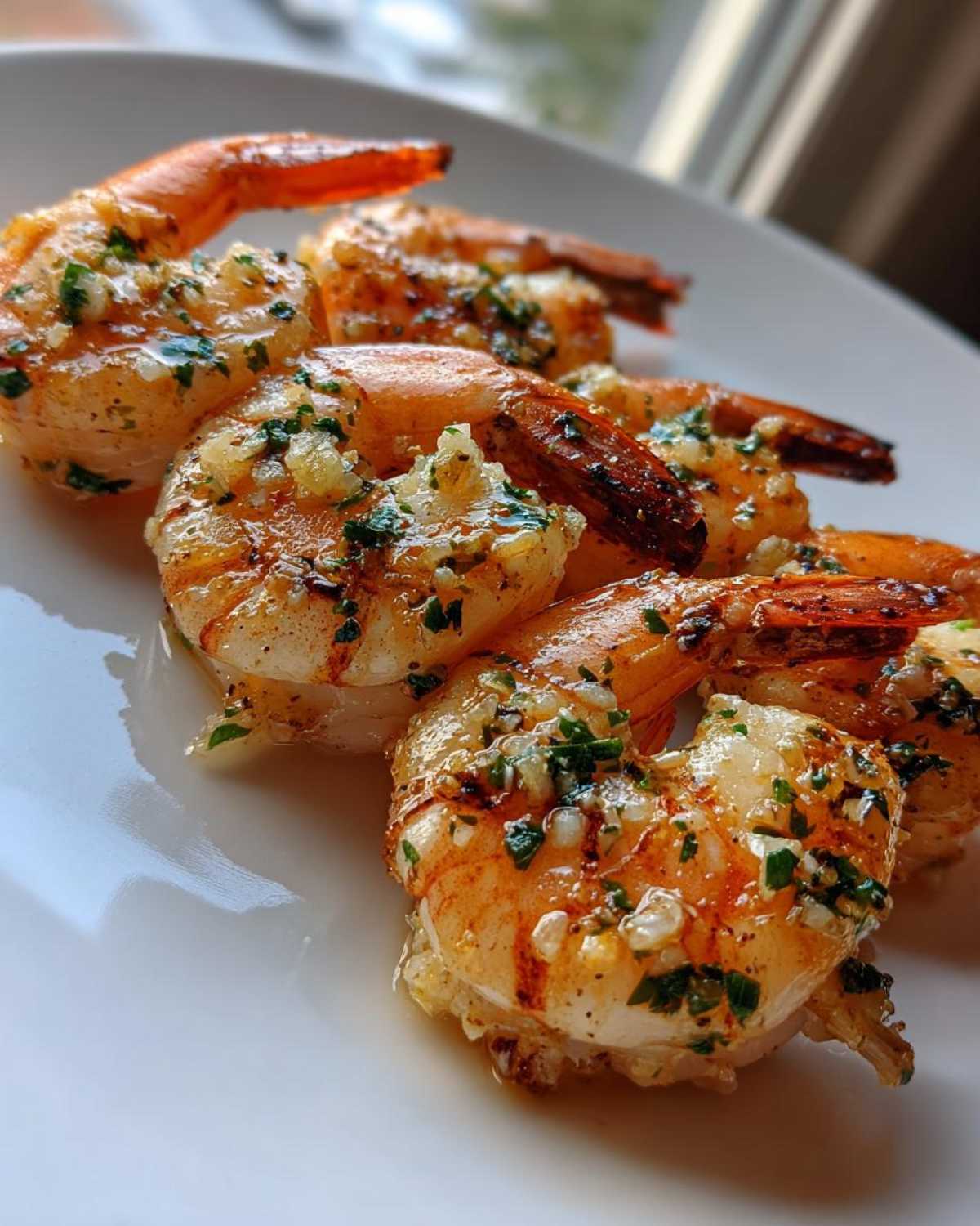 Garlic Butter Shrimp Skewers - detail 2