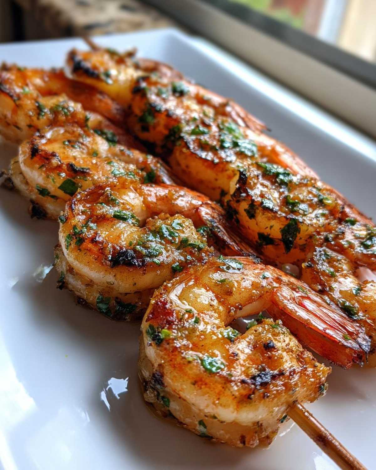 Garlic Butter Shrimp Skewers - detail 4