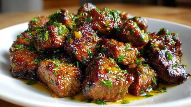 Garlic Butter Steak Bites