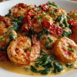 Garlic Butter Tuscan Shrimp
