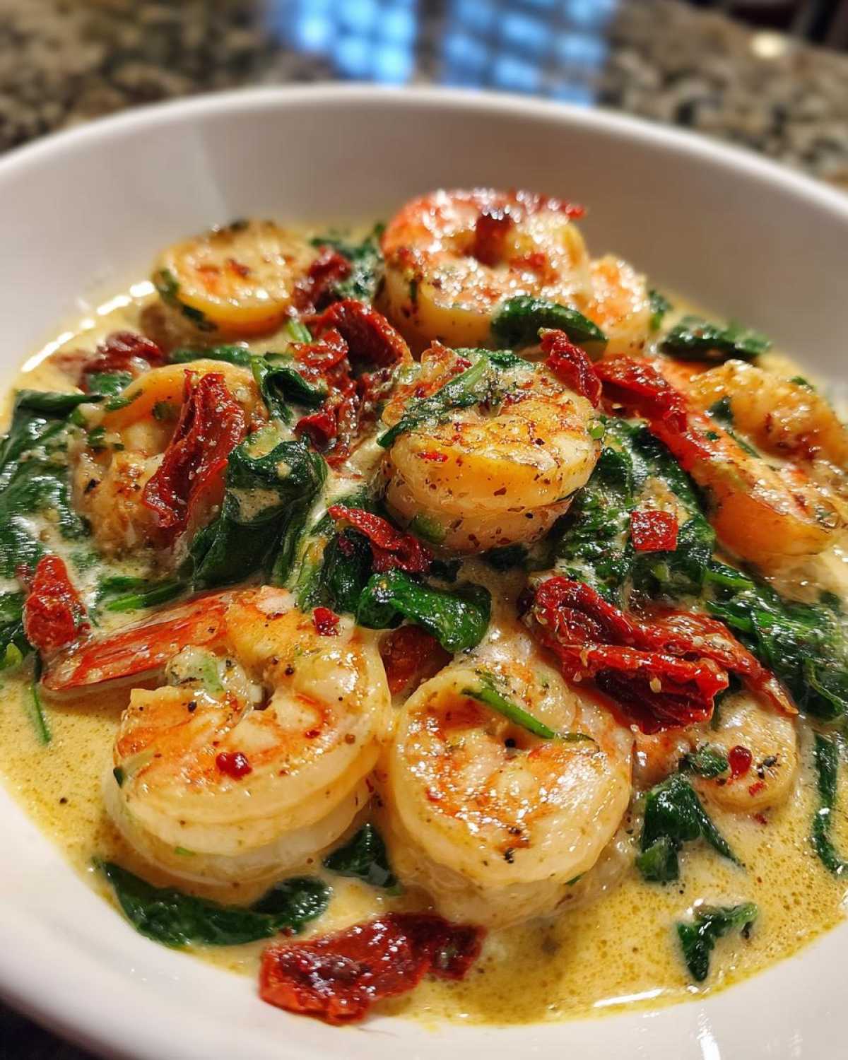 Garlic Butter Tuscan Shrimp - detail 3