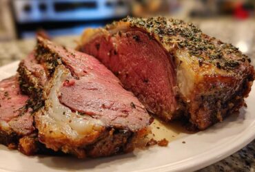 Garlic Herb Prime Rib Roast