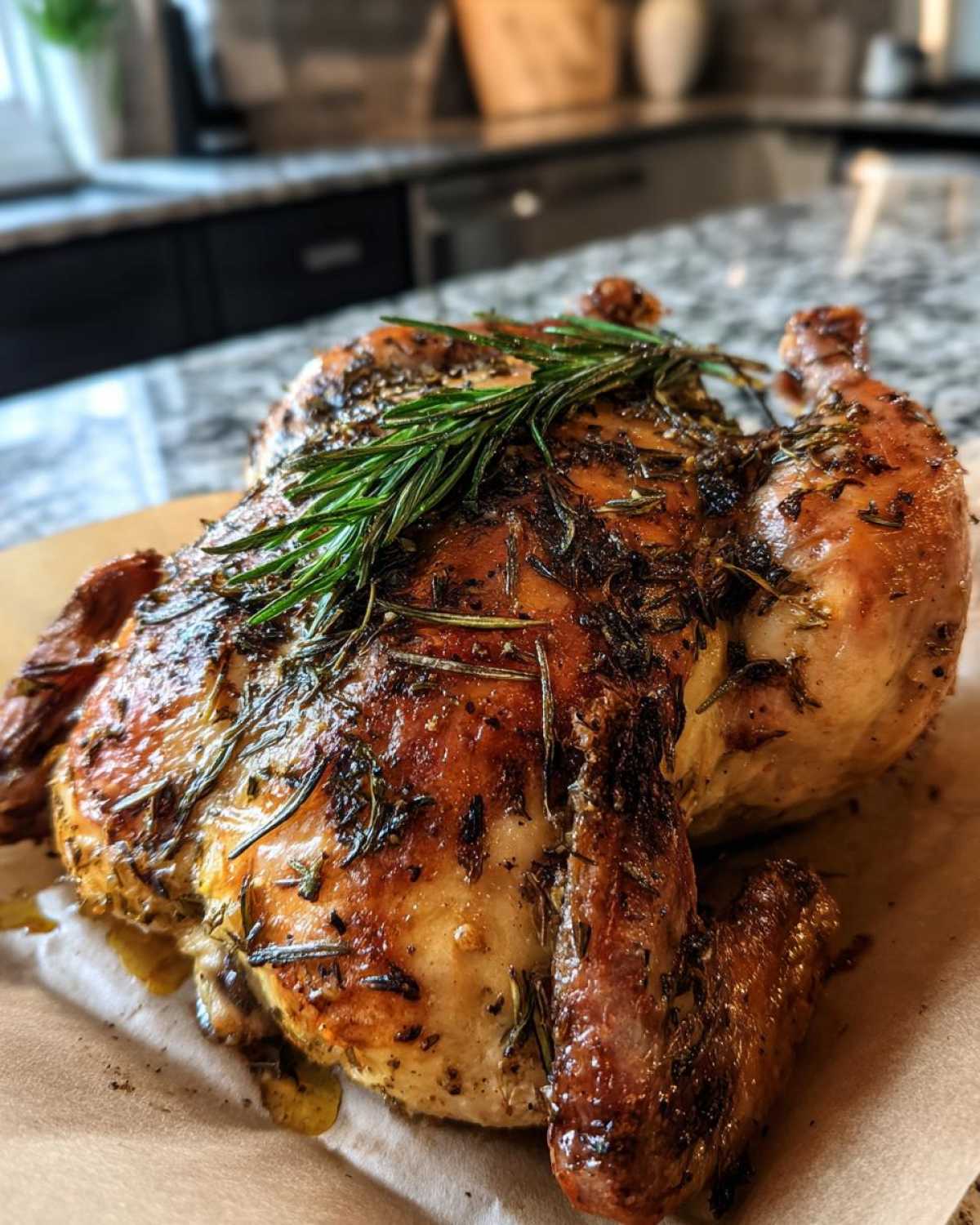Garlic Herb Roasted Chicken - detail 4