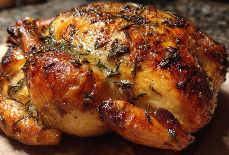 Garlic Herb Roasted Chicken