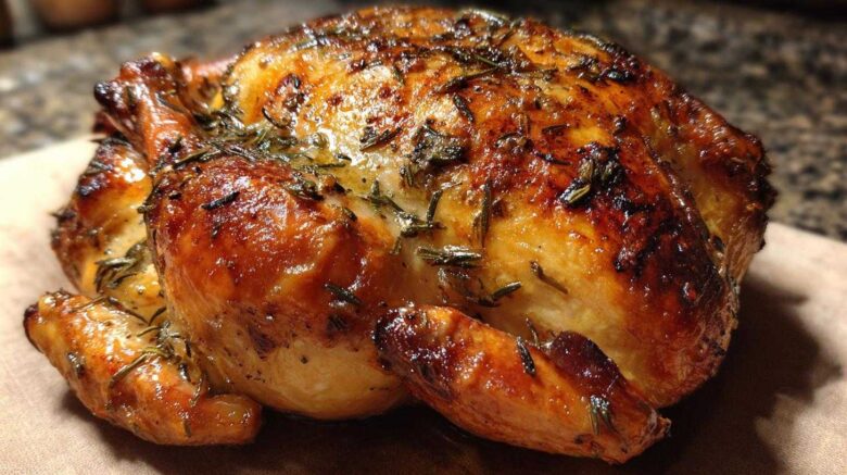 Garlic Herb Roasted Chicken