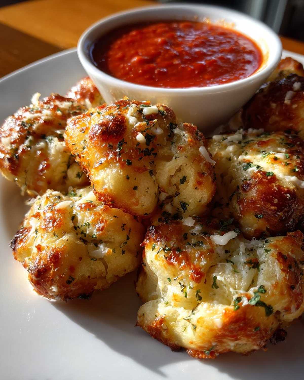 Garlic Knots with Marinara - detail 4