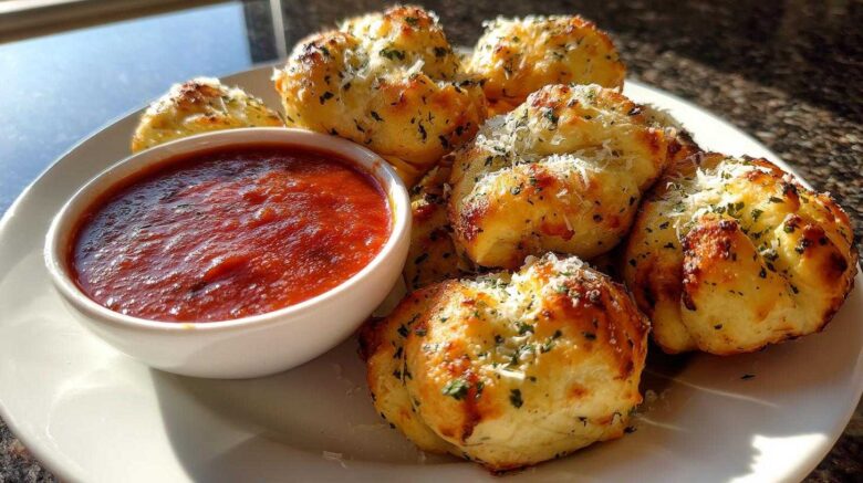 Garlic Knots with Marinara