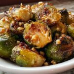 Garlic Roasted Brussels Sprouts