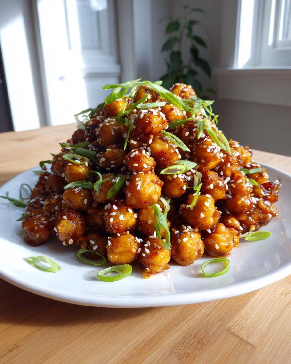 General Tso’s Chickpeas - detail 4