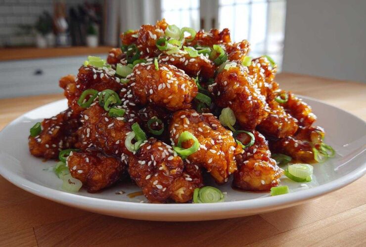 General Tso’s Chickpeas