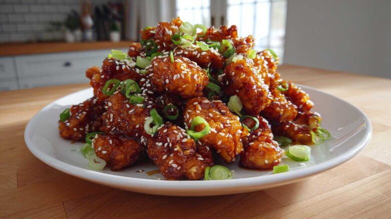 General Tso’s Chickpeas