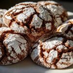 Gingerbread Crinkle Cookies