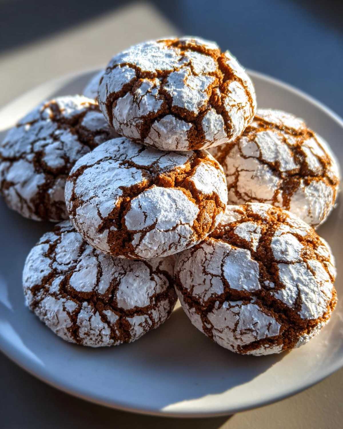 Gingerbread Crinkle Cookies - detail 4