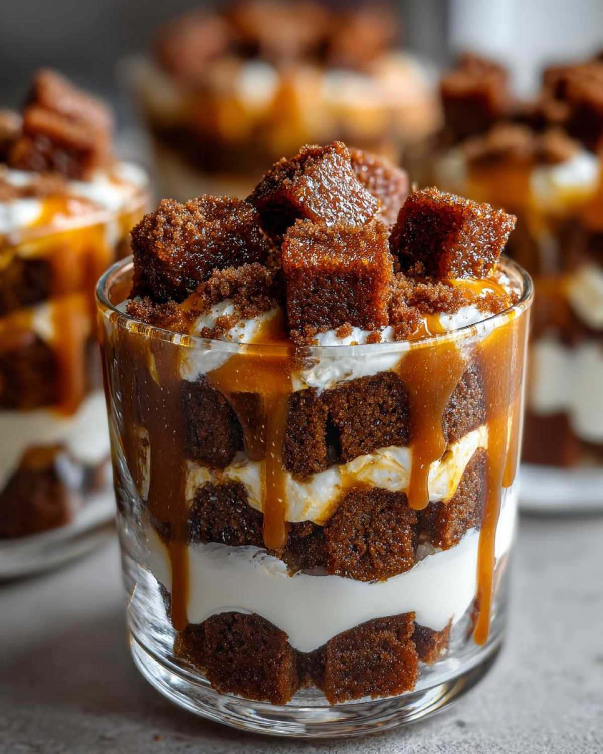 Gingerbread Trifle Cups - detail 2