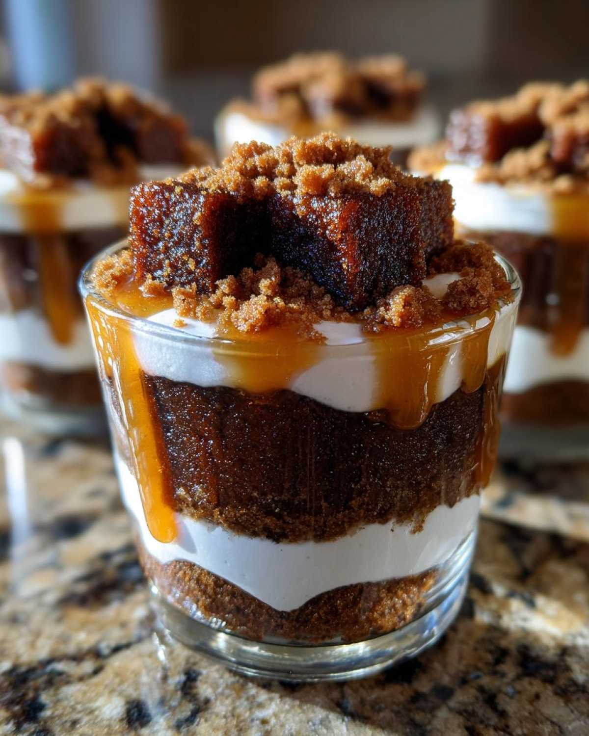 Gingerbread Trifle Cups - detail 4