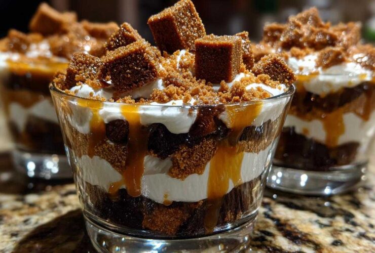 Gingerbread Trifle Cups