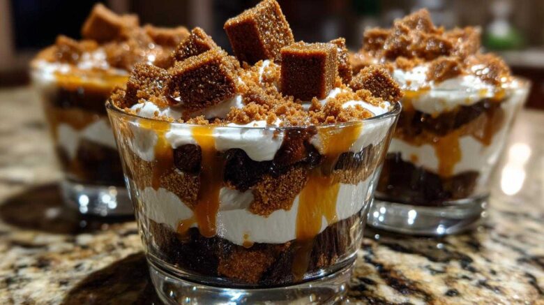 Gingerbread Trifle Cups