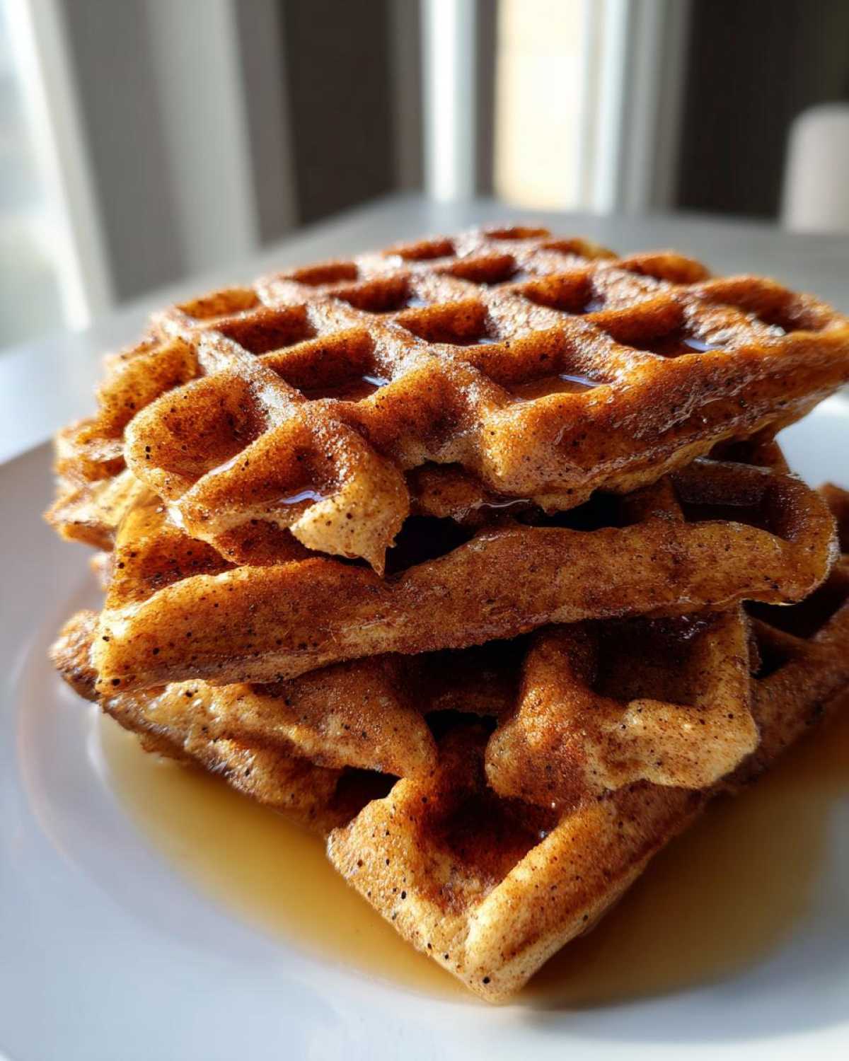 Gingerbread Waffles - detail 4