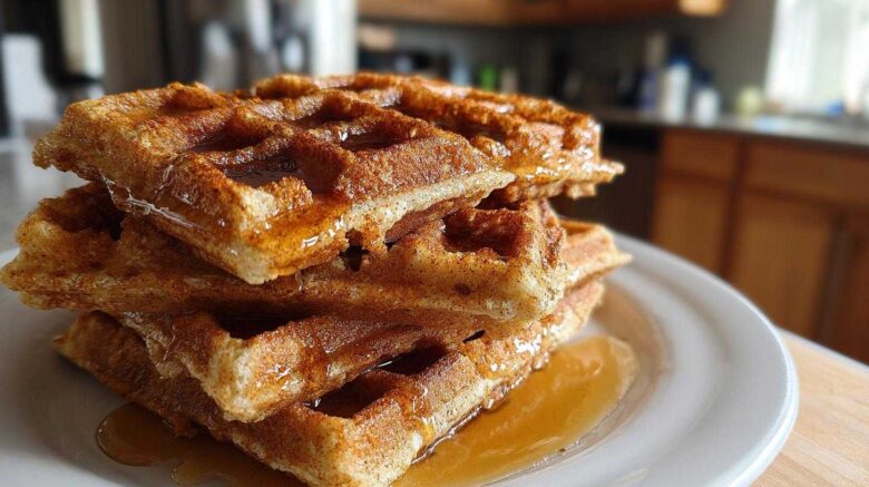 Gingerbread Waffles