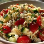 Greek Orzo Pasta Salad