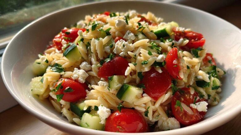 Greek Orzo Pasta Salad
