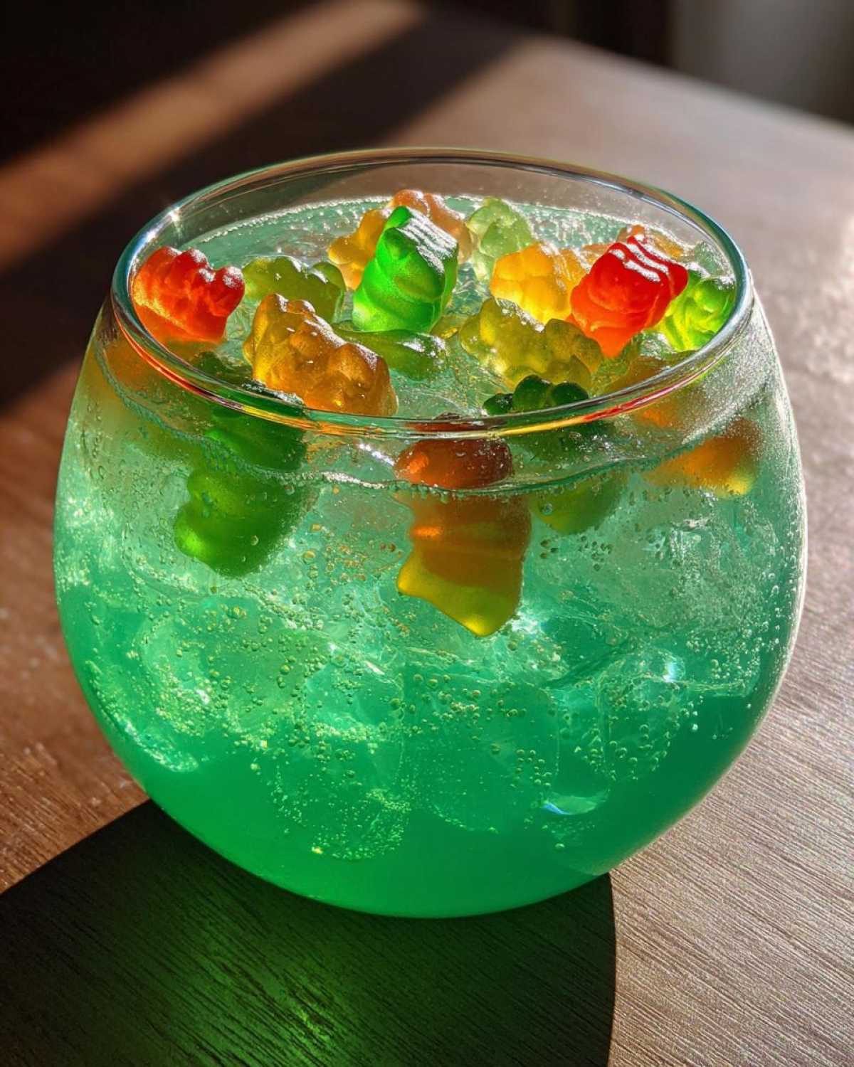 Grinch Punch (Holiday Drink) - detail 2