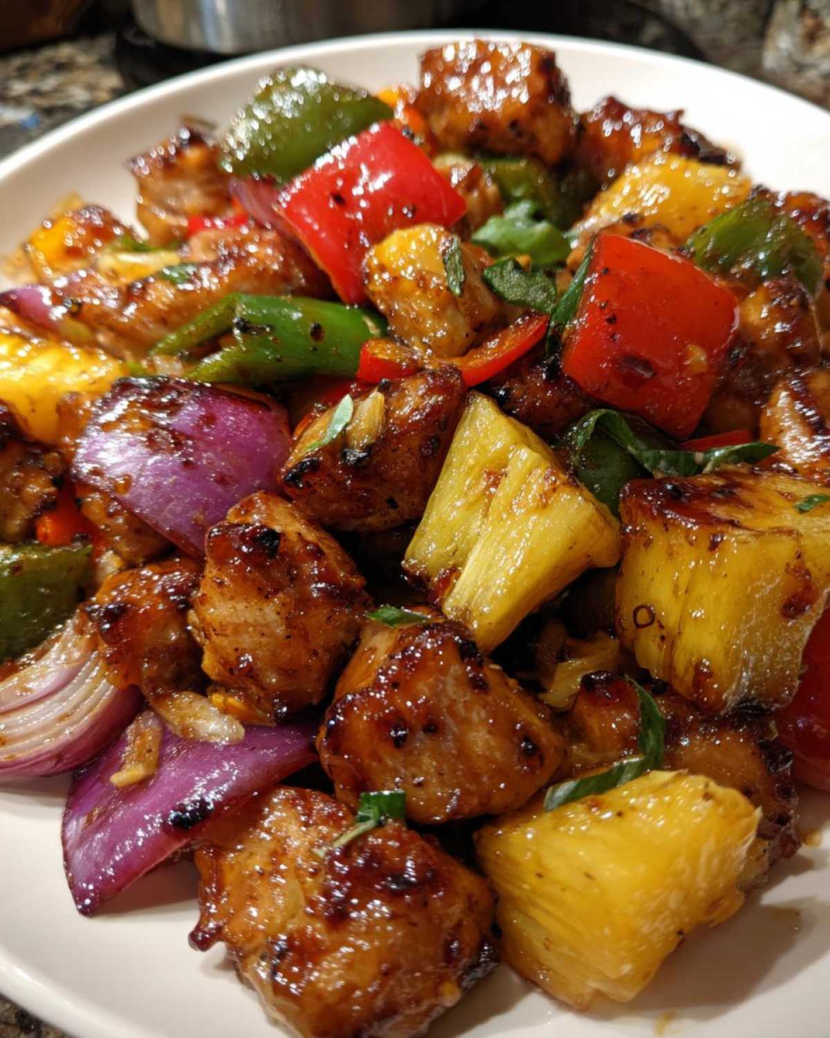 Hawaiian Sheet Pan Chicken - detail 4