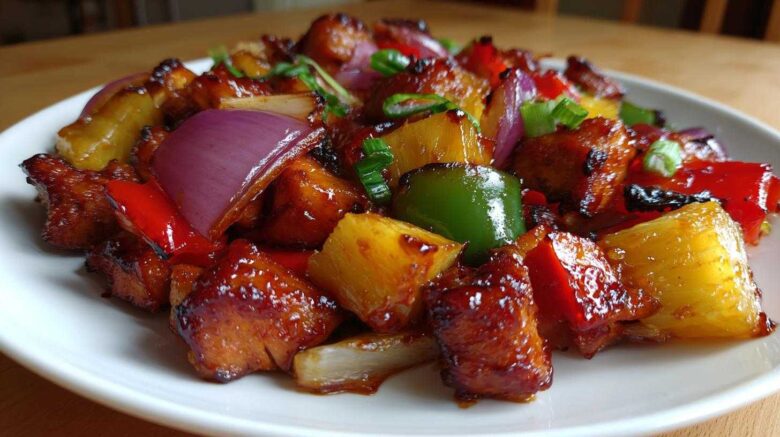 Hawaiian Sheet Pan Chicken