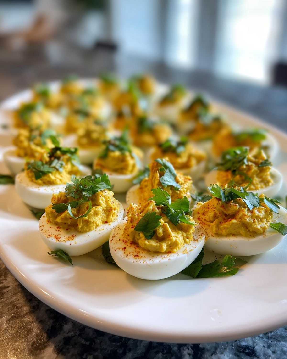 Holiday Deviled Eggs Wreath - detail 4