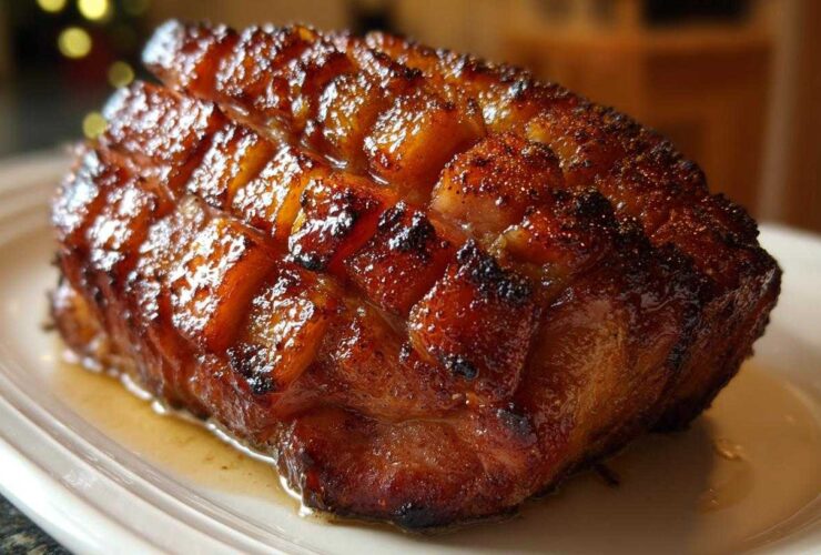 Holiday Ham with Pineapple Glaze
