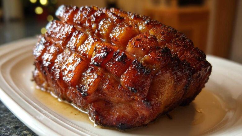 Holiday Ham with Pineapple Glaze
