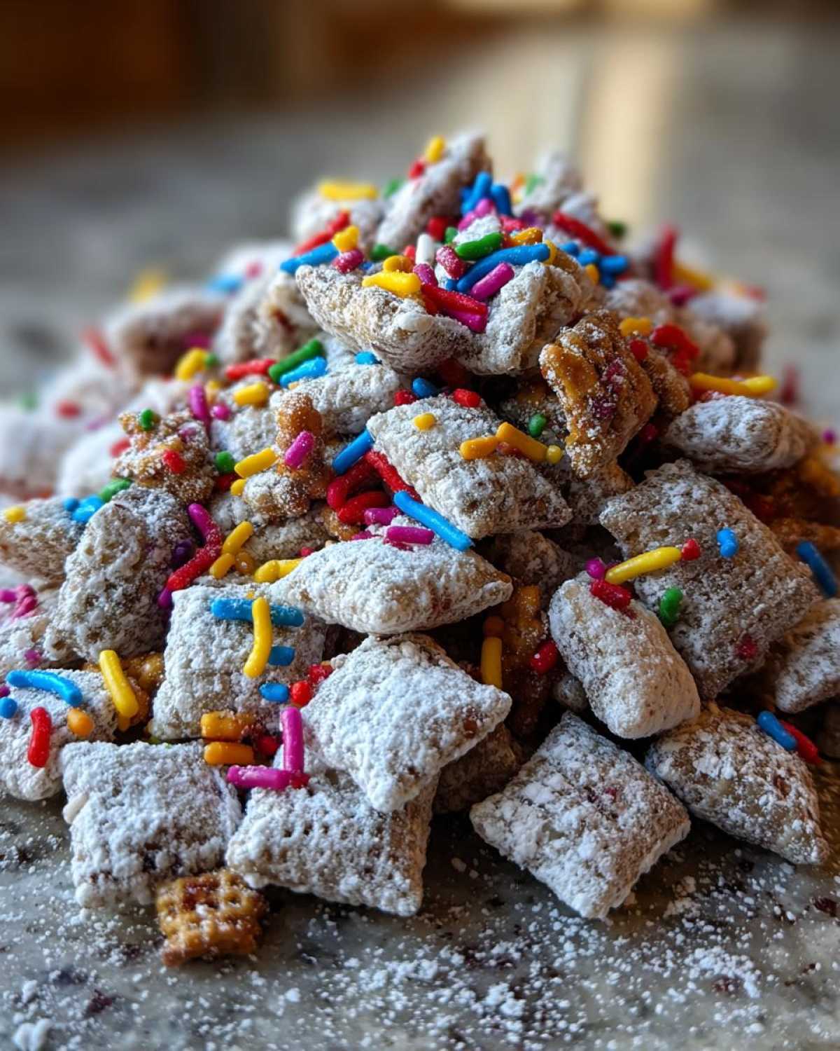 Holiday Puppy Chow (Reindeer Chow) - detail 1