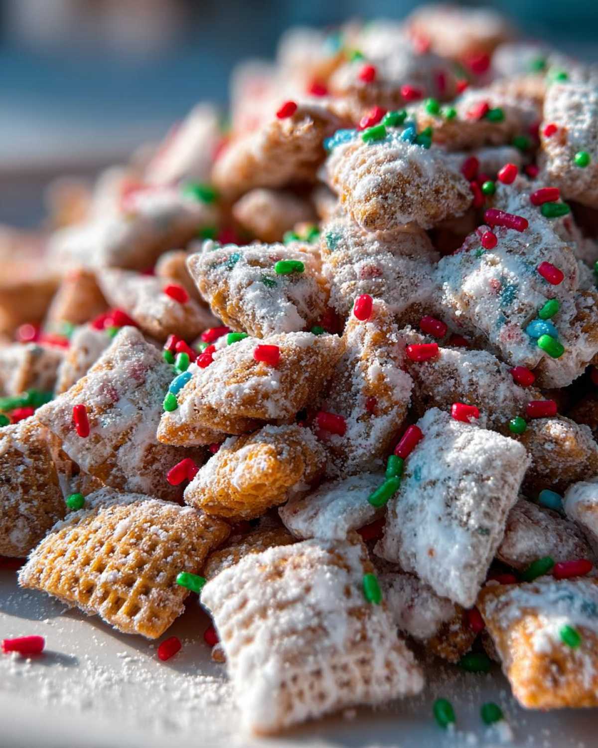 Holiday Puppy Chow (Reindeer Chow) - detail 3