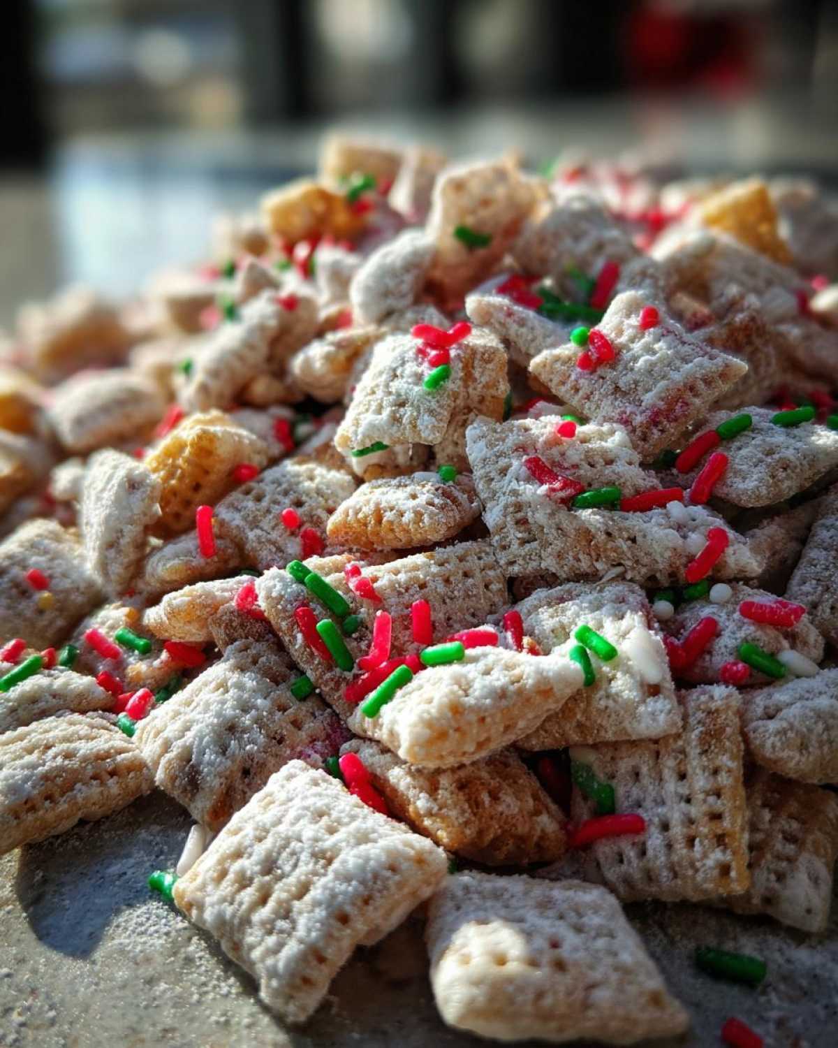 Holiday Puppy Chow (Reindeer Chow) - detail 4