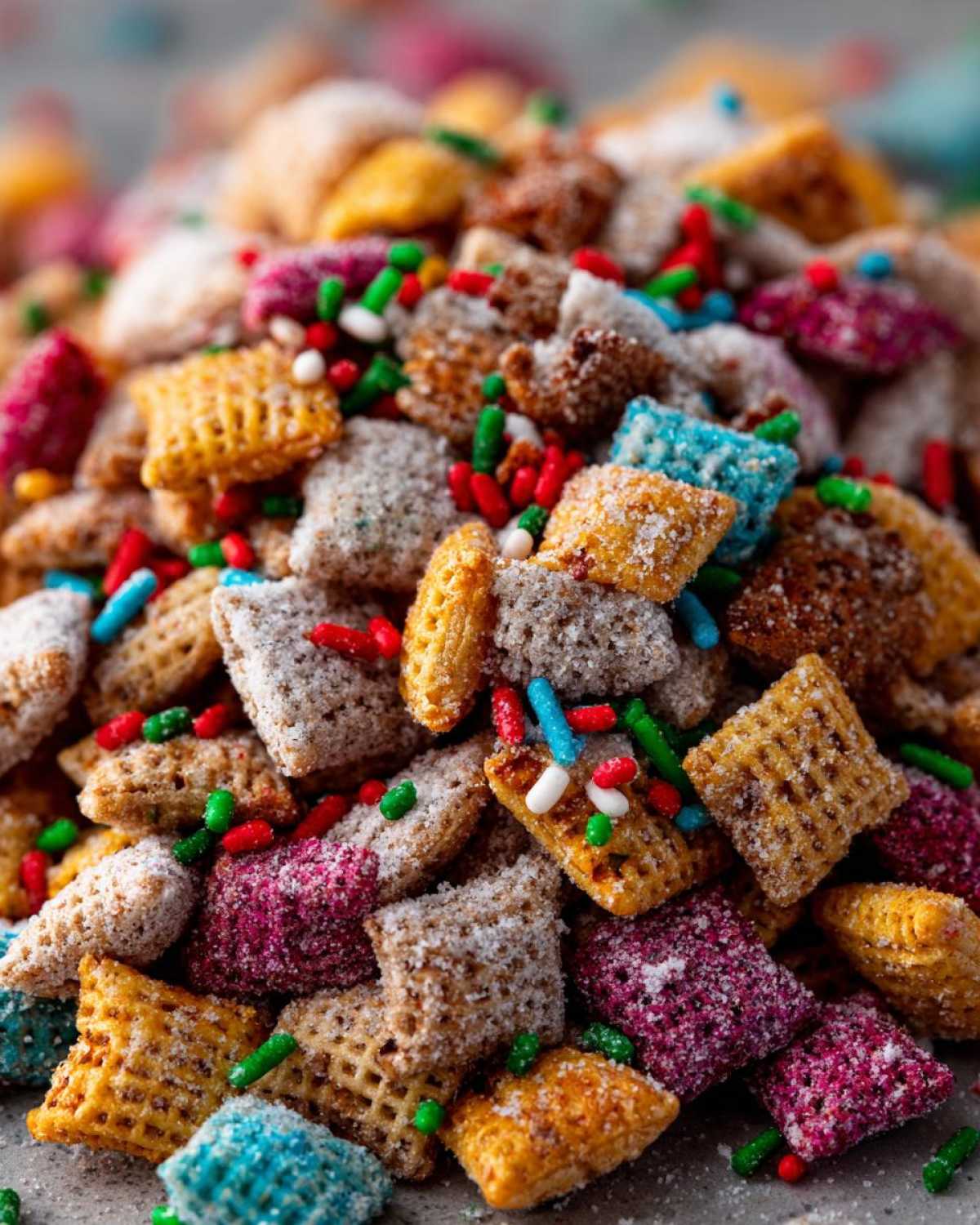 Holiday Puppy Chow (Reindeer Chow) - detail 2