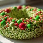Holiday Rice Krispies Wreaths