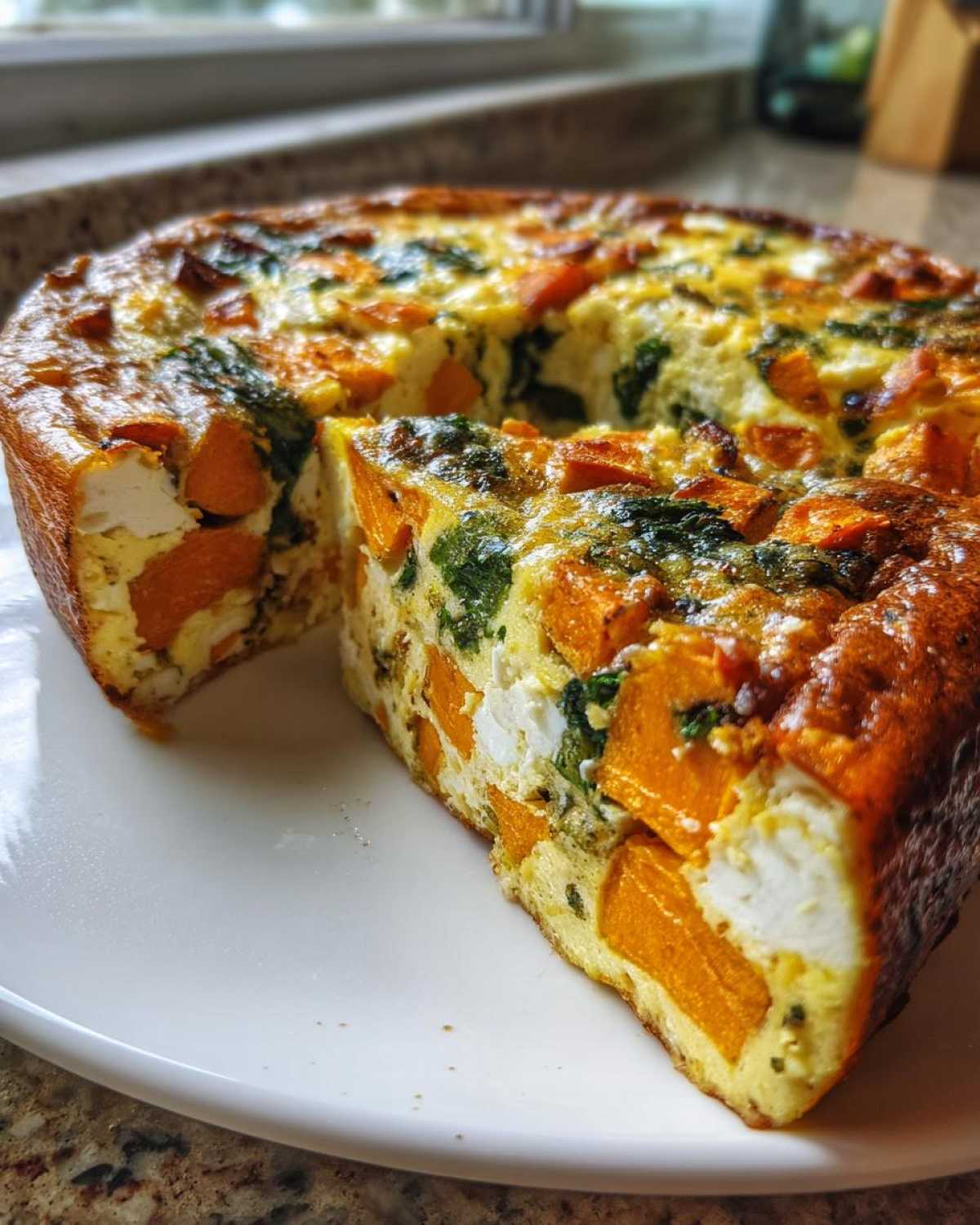 Holiday Veggie Frittata - detail 1