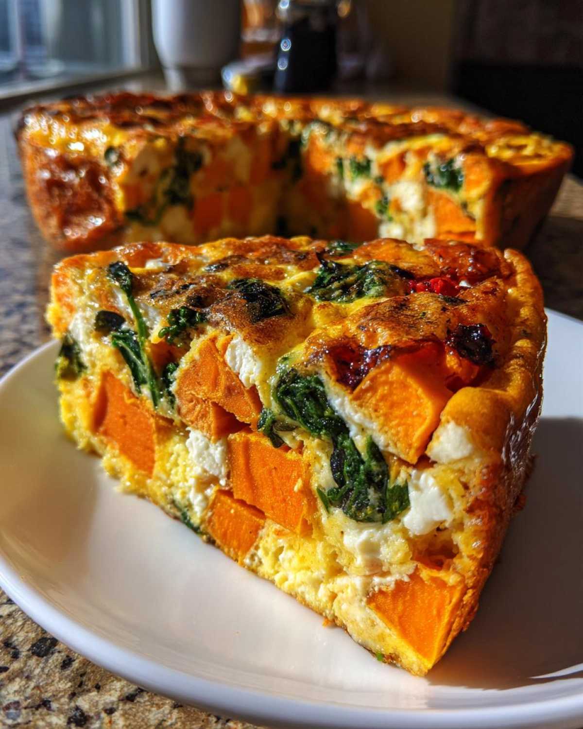 Holiday Veggie Frittata - detail 2