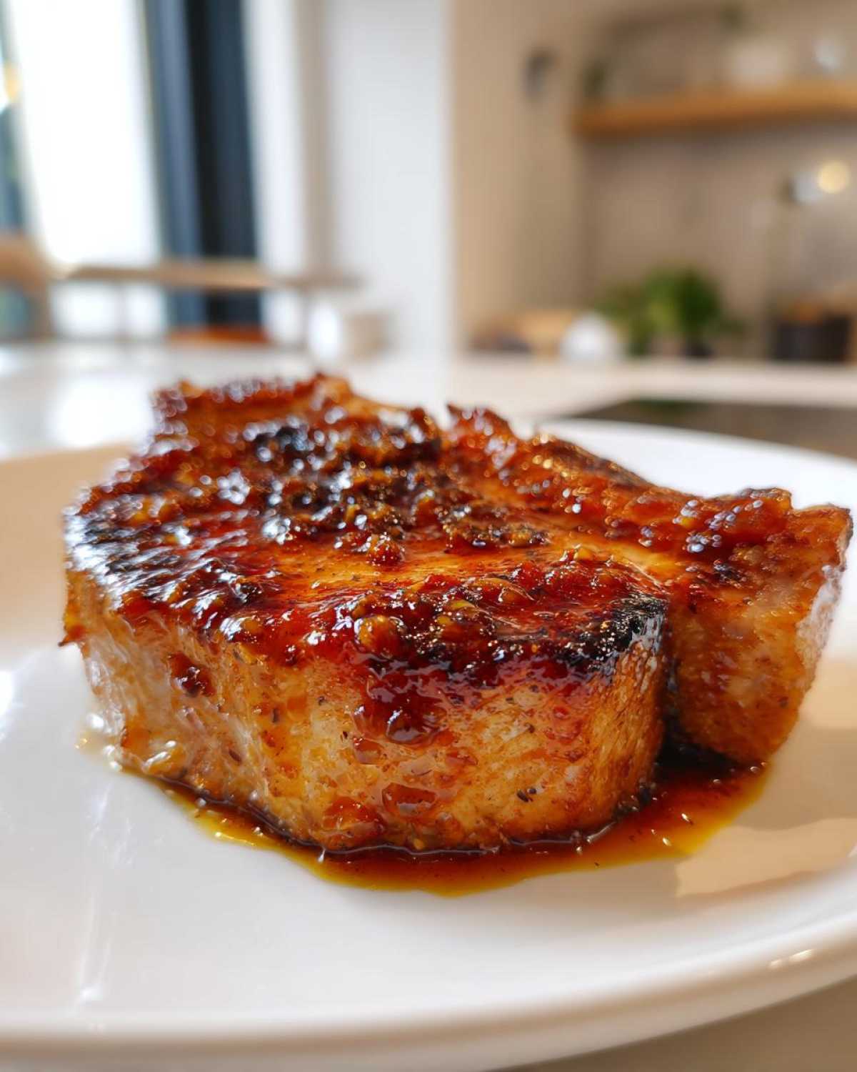 Honey Garlic Pork Chops - detail 1
