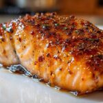 Hot Honey Glazed Salmon