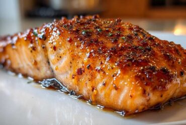 Hot Honey Glazed Salmon