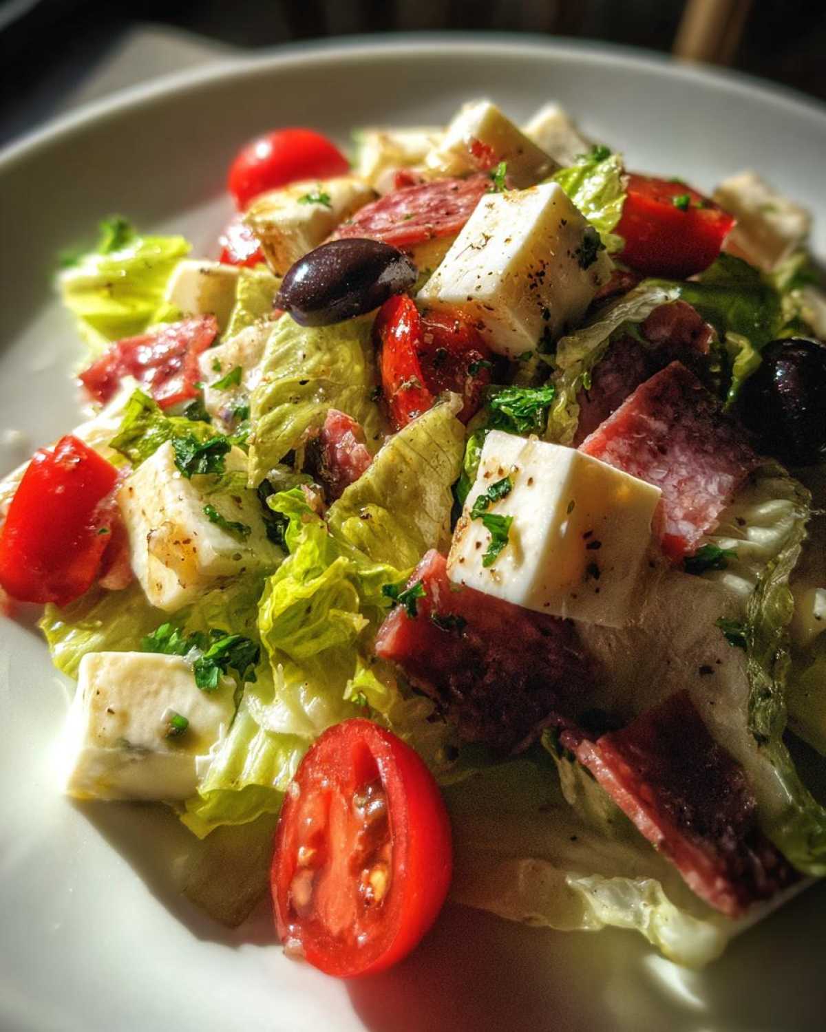 Italian Antipasto Chopped Salad - detail 2