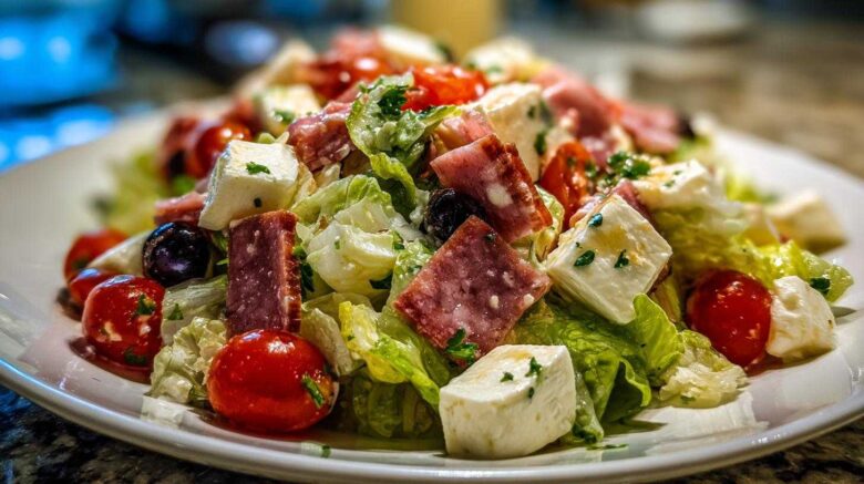 Italian Antipasto Chopped Salad