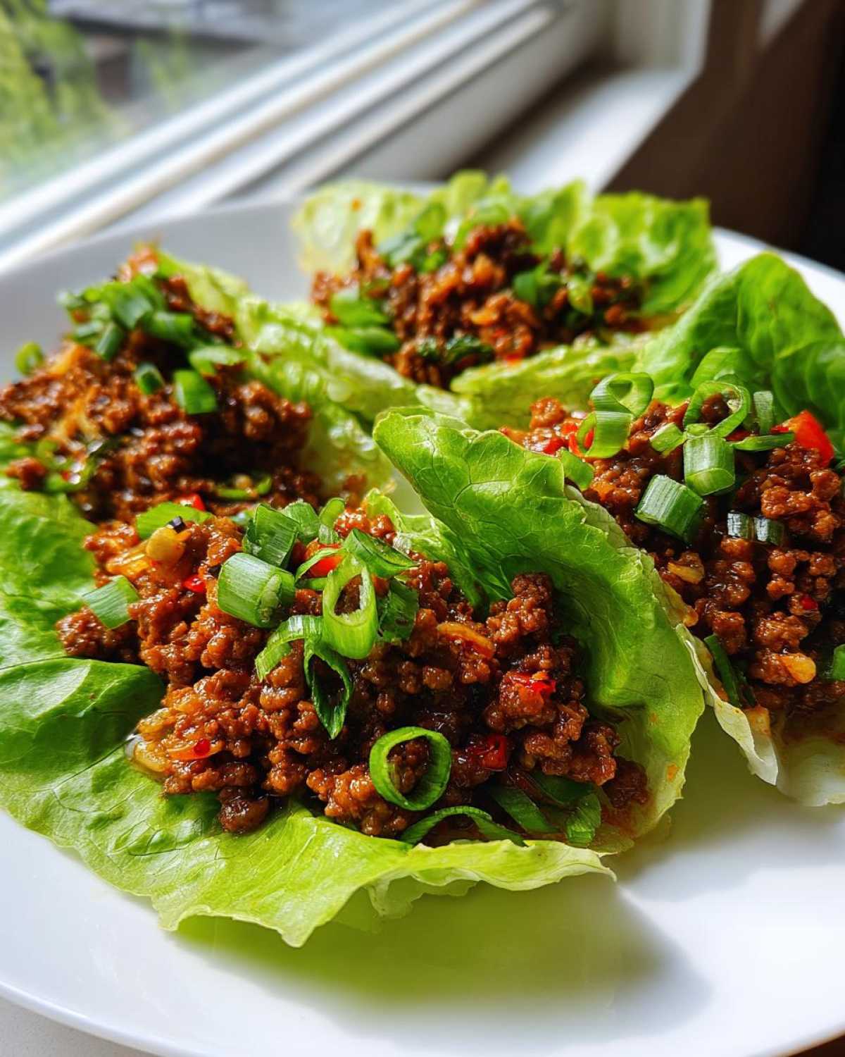 Korean BBQ Beef Lettuce Cups - detail 3