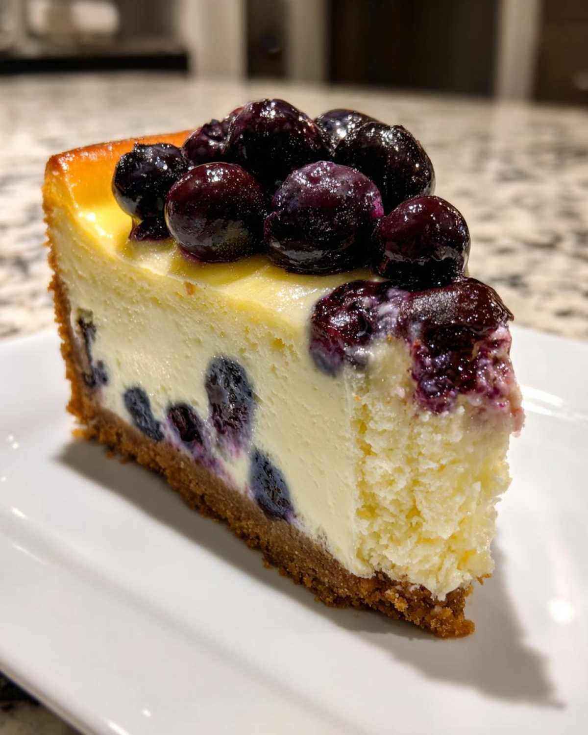 Lemon Blueberry Cheesecake - detail 4