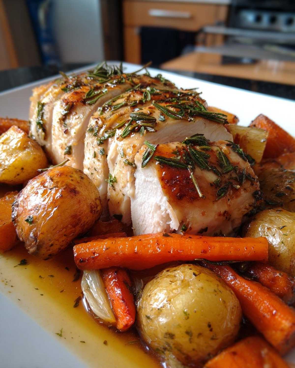 Lemon Herb Roast Chicken & Veggies - detail 1