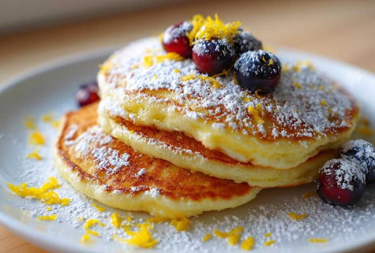 Lemon Ricotta Pancakes