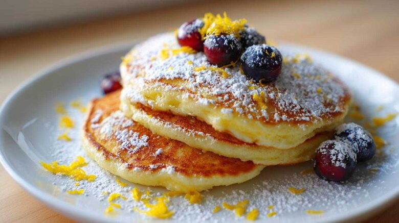 Lemon Ricotta Pancakes