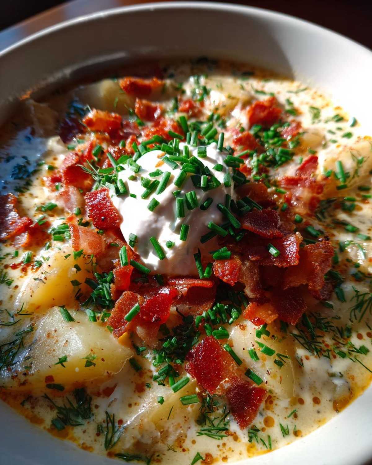Loaded Baked Potato Soup - detail 3